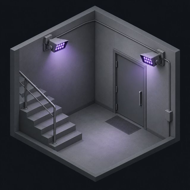 Иллюстрация: Прожекторы и ИК-подсветка