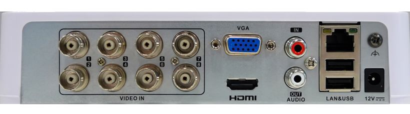 Гибридные HD-TVI видеорегистраторы HiWatch DS-H108 (8 каналов, 1 HDD)