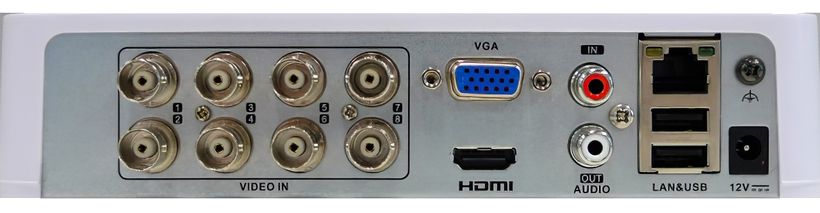 Гибридные HD-TVI видеорегистраторы HiWatch DS-H208 (8 каналов, 1 HDD)