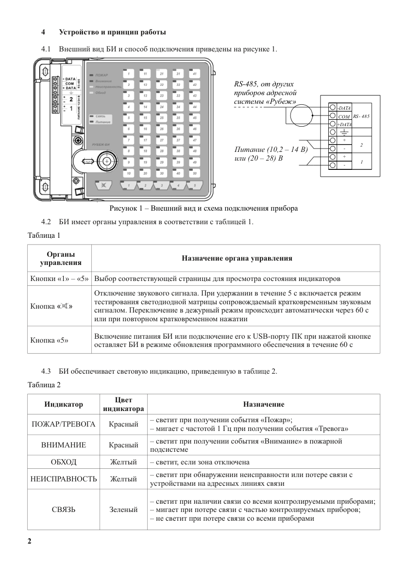 Схема из РЭ