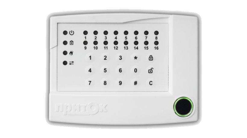 Клавиатура ППКОП-05 (16), ЛИПГ.468631.049-01