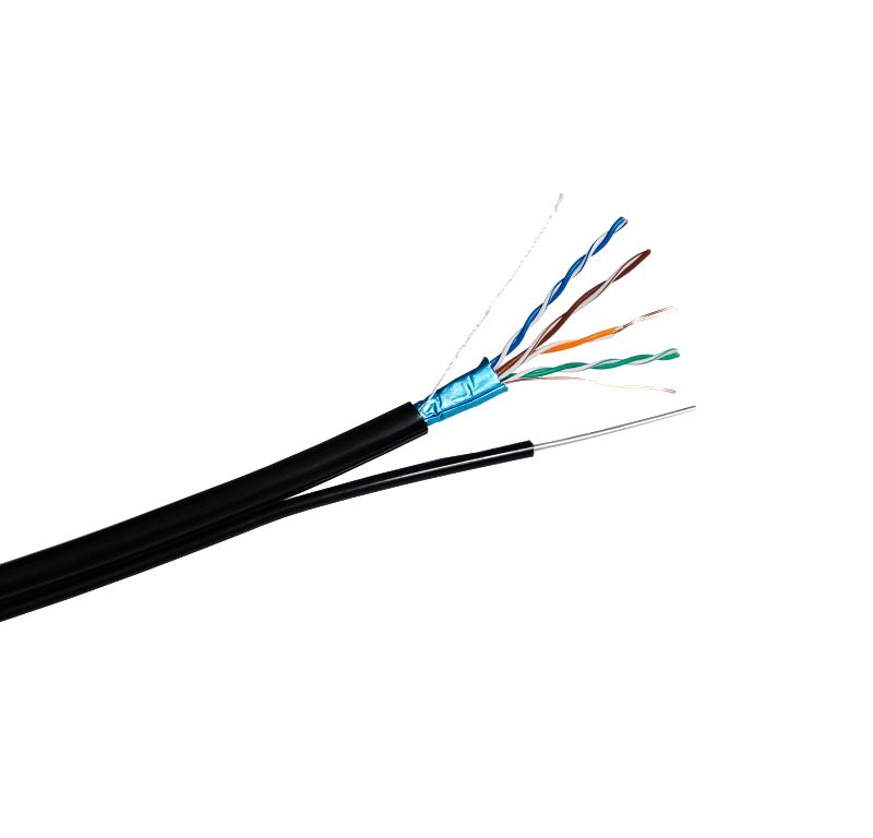 FTP CAT 5E CU 4x2x0,50 CU PE (внешний, с тросом)